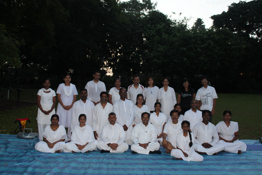 11 Divine Souls with MSY Yoga Master from India 